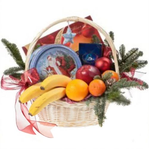 Cart Christmas goodies ― Floristik — flower delivery all over Ukraine