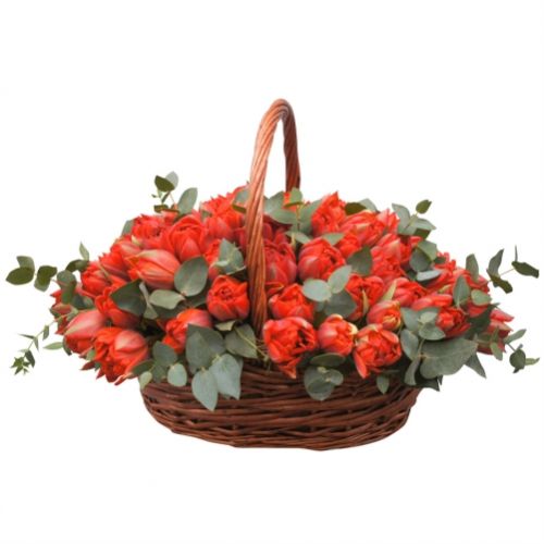 Basket Adelina ― Floristik — flower delivery all over Ukraine
