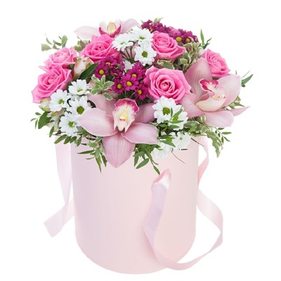 Box Shelk ― Floristik — flower delivery all over Ukraine