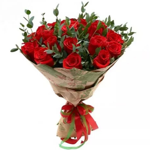 Bouquet of 31 red roses ― Floristik — flower delivery all over Ukraine