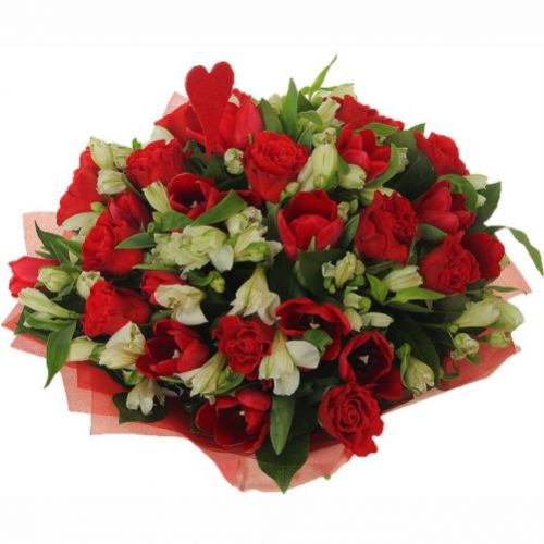 Bouquet Alessa ― Floristik — flower delivery all over Ukraine