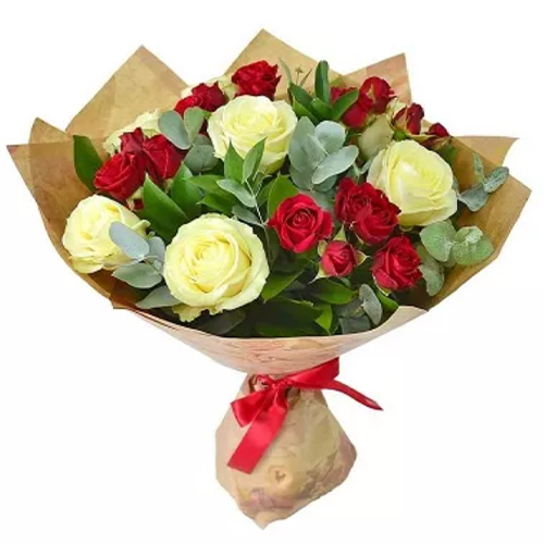 Bouquet Love in the heart ― Floristik — flower delivery all over Ukraine