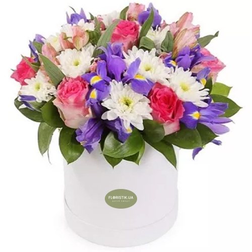 The box spring flowers ― Floristik — flower delivery all over Ukraine