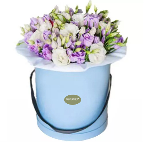 The box eustomy ― Floristik — flower delivery all over Ukraine