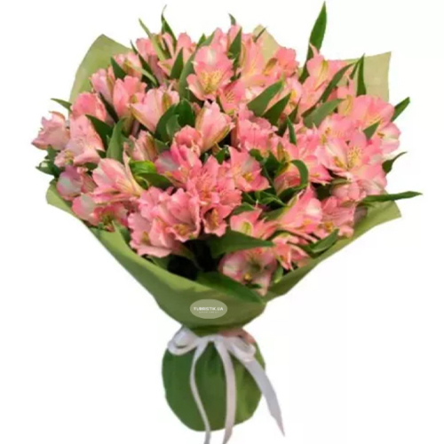 Bouquet of alstroemerias ― Floristik — flower delivery all over Ukraine