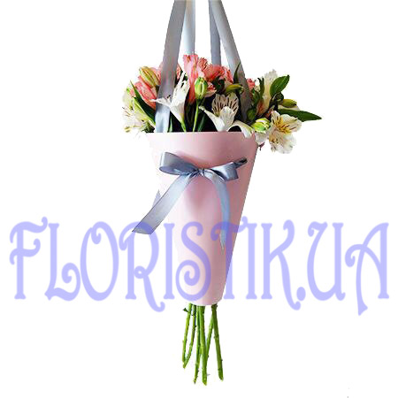 Bouquet of 7 alstroemerias ― Floristik — flower delivery all over Ukraine