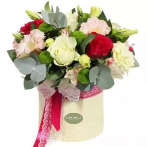 Box colors Amalfi ― Floristik — flower delivery all over Ukraine
