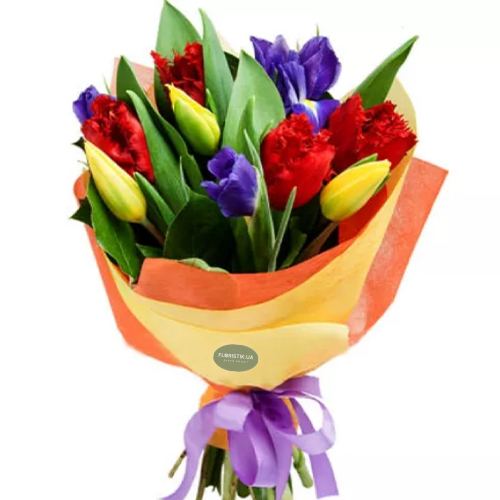 Bouquet happy meeting ― Floristik — flower delivery all over Ukraine