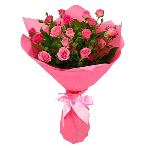 Bouquet time smile ― Floristik — flower delivery all over Ukraine