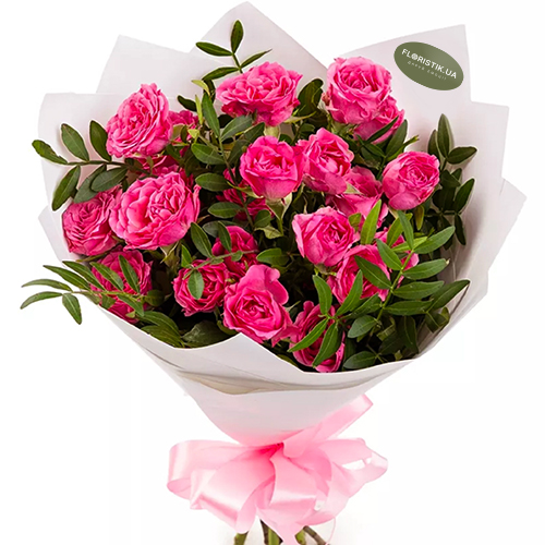 Bouquet time smile ― Floristik — flower delivery all over Ukraine