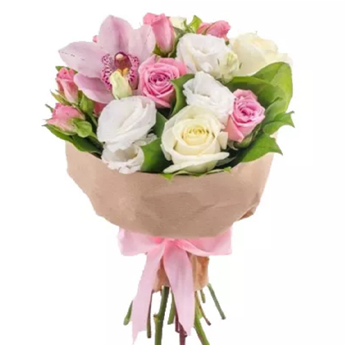Bouquet Vanilla flavor ― Floristik — flower delivery all over Ukraine