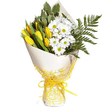Bouquet of sun flowers ― Floristik — flower delivery all over Ukraine
