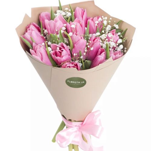 Bouquet Pink cloud ― Floristik — flower delivery all over Ukraine