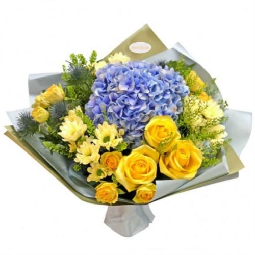 Bouquet Sunny Flowers ― Floristik — flower delivery all over Ukraine