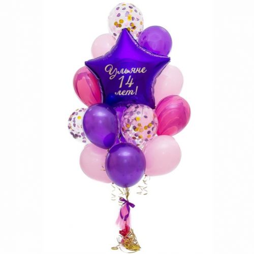 Lilac Heart Set ― Floristik — flower delivery all over Ukraine