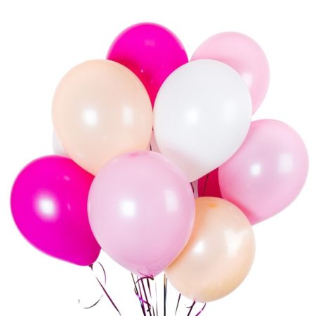 Set of balloons pink tones ― Floristik — flower delivery all over Ukraine