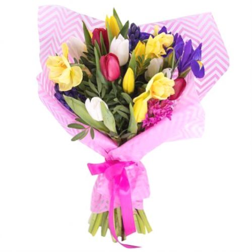 Bouquet Mix and Mach ― Floristik — flower delivery all over Ukraine