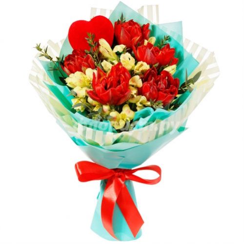 Bouquet Happy day ― Floristik — flower delivery all over Ukraine