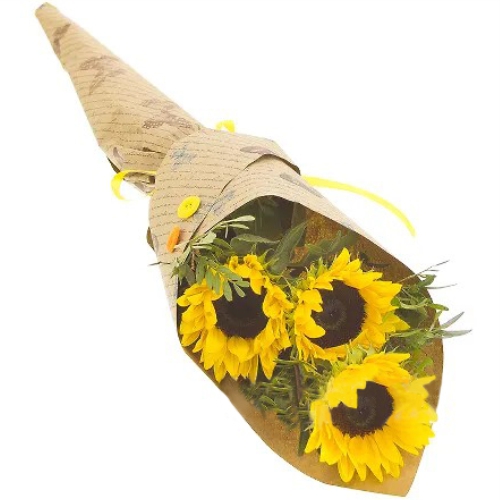 Bouquet of mini sunflowers ― Floristik — flower delivery all over Ukraine