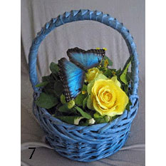 Basket Flower Garden. Buy Basket Flower Garden in the online store Floristik