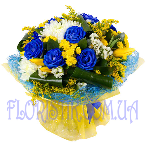 Bouquet Ukrainochka ― Floristik — flower delivery all over Ukraine