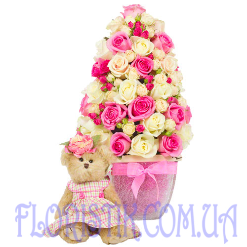 Rose-colored glasses ― Floristik — flower delivery all over Ukraine